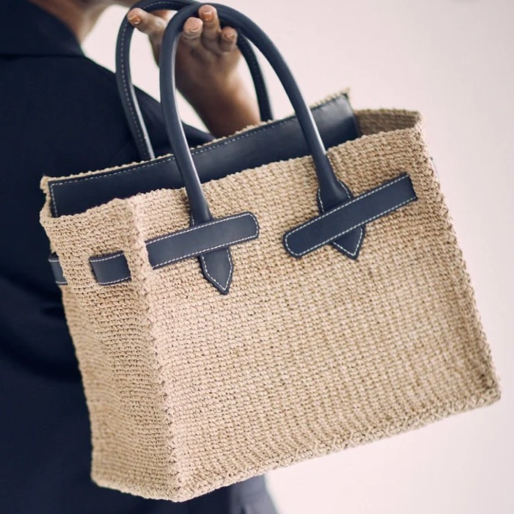 Sea Japan Basket/Straw Bag, Medium